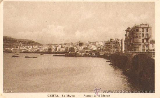 Postales: CEUTA. LA MARINA.    P-CEME-014,2 - Foto 1
