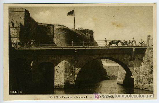Postales: CEUTA , ENTRADA EN LA CIUDAD , P27224 - Foto 1