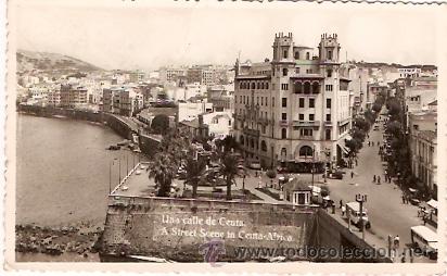 Postales: POSTAL CEUTA UNA CALLE - Foto 1