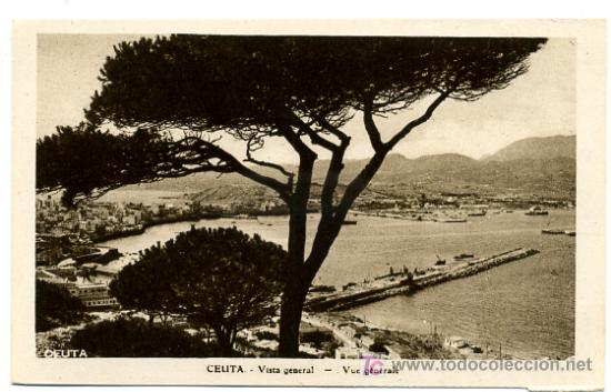 Postales: CEUTA, VISTA GENERAL,    P23819 - Foto 1