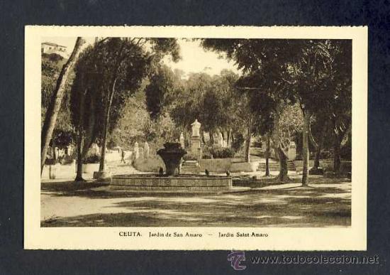 Postales: Postal de CEUTA: Jardin de San Amaro - Foto 1