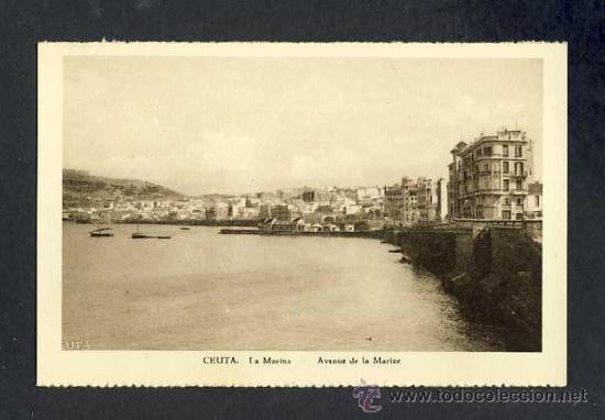 Postales: Postal de CEUTA: La Marina - Foto 1