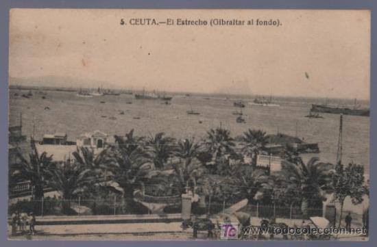 Postales: TARJETA POSTAL DE CEUTA. EL ESTRECHO. 5. - Foto 1