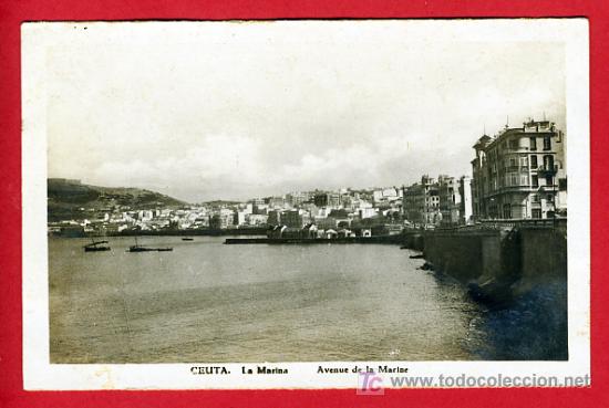 Postales: CEUTA, LA MARINA,     P40560 - Foto 1