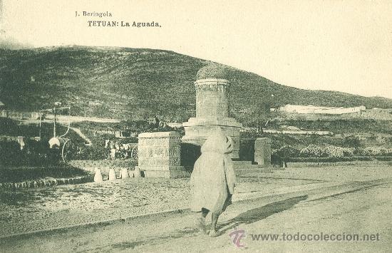 Postales: TETUAN. LA AGUADA. HACIA 1910. - Foto 1