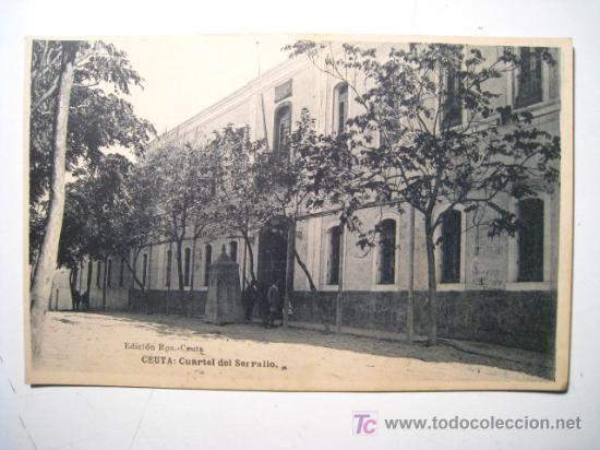 Postales: POSTAL CEUTA: CUARTEL DEL SERRALLO (ROS) - Foto 1