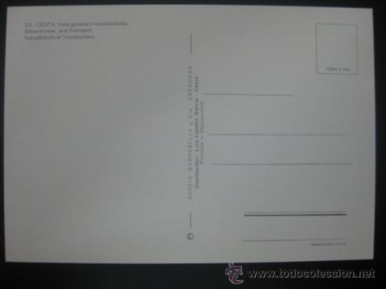 Postales: CEUTA - REF.: R-7-70 - Foto 2