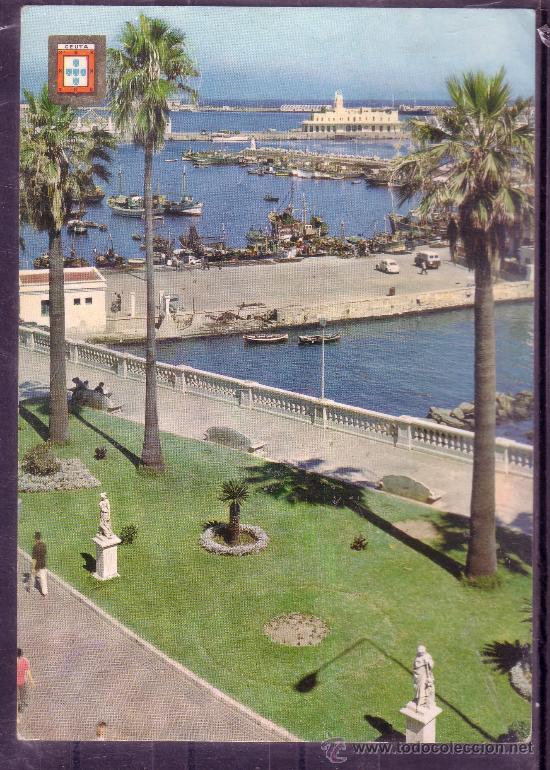 Postales: CEUTA - VISTA GENERAL DEL PUERTO - Foto 1
