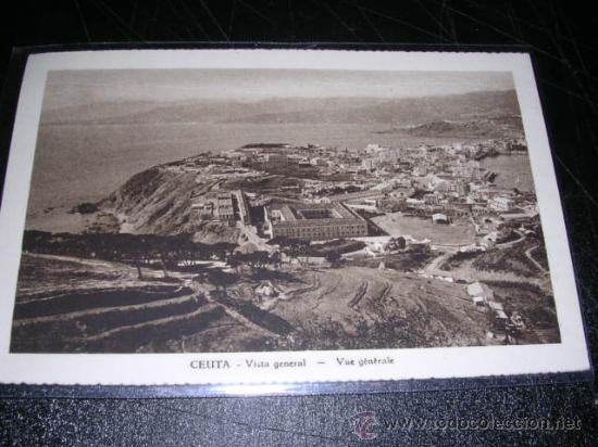 Postales: CEUTA, VISTA GENERAL, 14X9 CM. - Foto 1