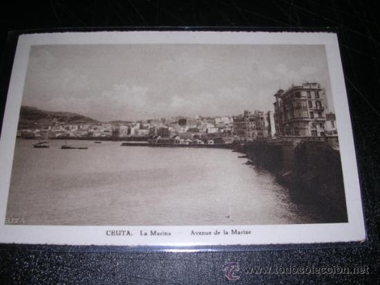 Postales: CEUTA . LA MARINA, 14X9 CM. - Foto 1