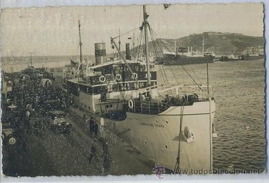 Postales: POSTAL DE CEUTA. EL MUELLE    P-CEME-289 - Foto 1