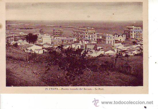 Postales: 25 ceuta - puerto tomado del recinto - roisin - Foto 1