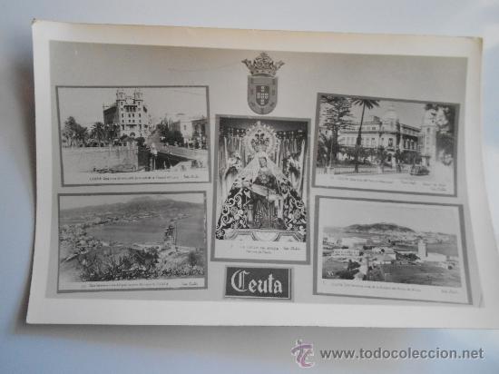 Postales: postal de ceuta circulada 1959 + - - Foto 1