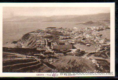 Postales: TARJETA POSTAL DE CEUTA - VISTA GENERAL. - Foto 1