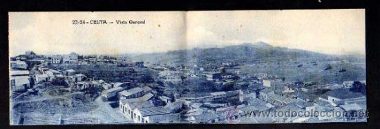 Postales: Postal doble de Ceuta. No circulada. - Foto 1