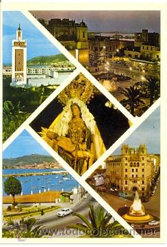 Postales: 7-esp1950. Postal Ceuta. Varios Aspectos - Foto 1