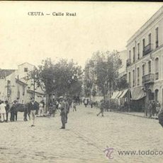 Postales: CEUTA.- CALLE REAL