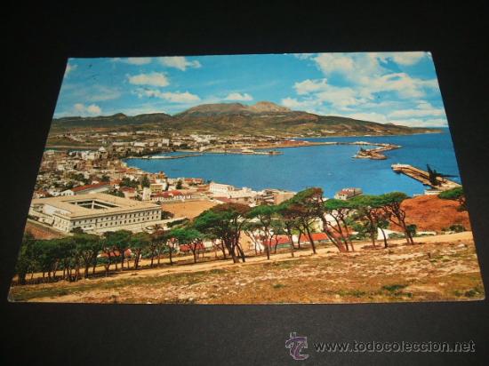 Postales: CEUTA PUERTO VISTA GENERAL 1967 - Foto 1