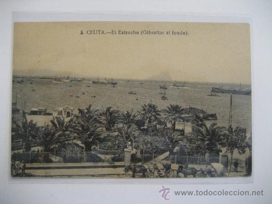 Postales: ANTIGUA POSTAL CEUTA - Foto 1