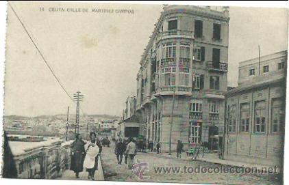 Postales: Ceuta. Calle Martinez Campos. - Foto 1