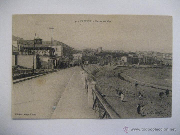 Postales: POSTAL T&Aacute;NGER, FRONT DE MER - Foto 1