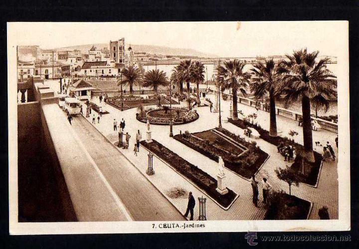 Postales: Ceuta Jardines. No Circulada - Foto 1