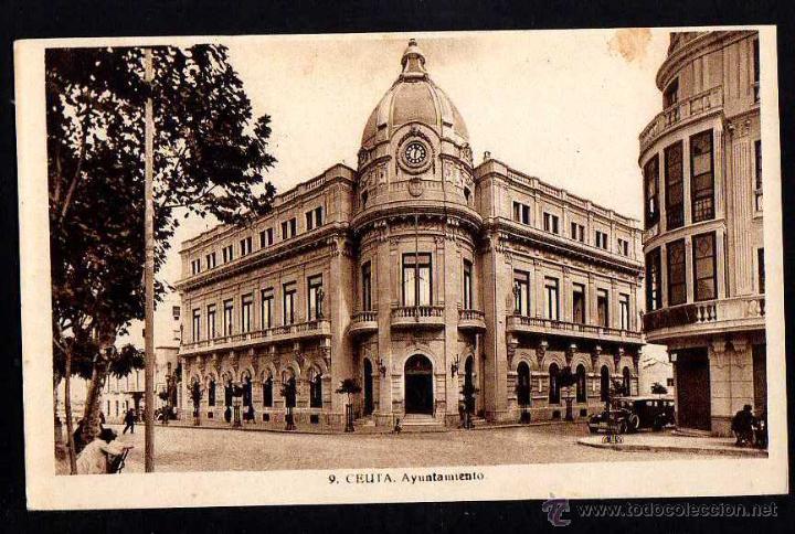 Postales: Ceuta. Ayuntamiento. No circulada. - Foto 1