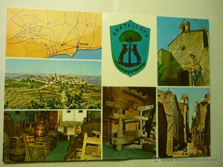 Postales: POSTAL GRATALLOPS-DIVERSOS ASPECTOS - Foto 1
