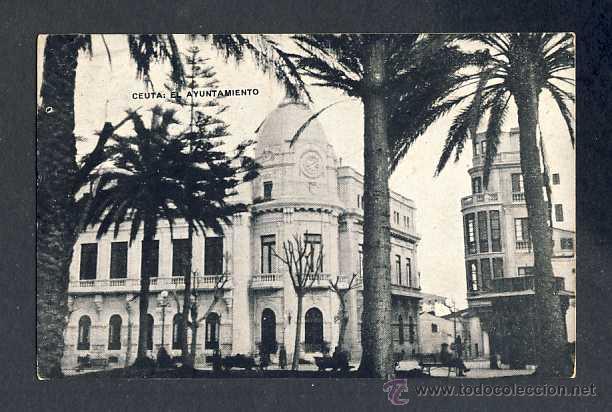 Postales: Postal de CEUTA: Ayuntamiento (Ed. Boveda) - Foto 1