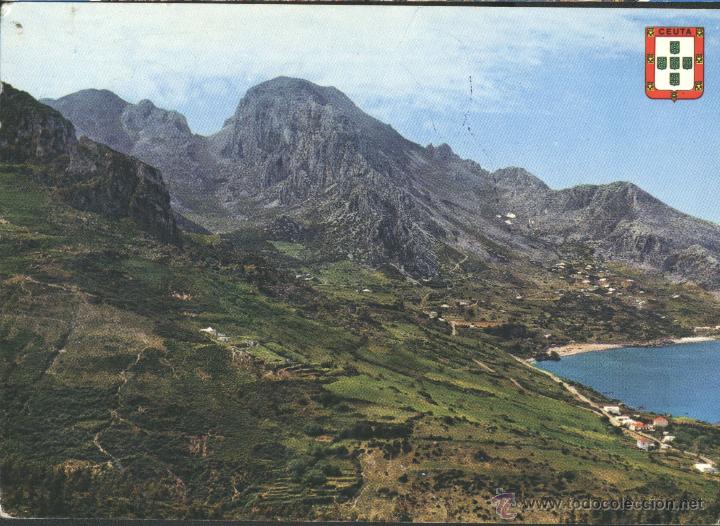 Postales: CEUTA - LA BELLA DURMIENTE O MUJER MUERTA - Foto 1