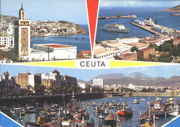 Postales: CEUTA - VARIAS VISTAS - Foto 1