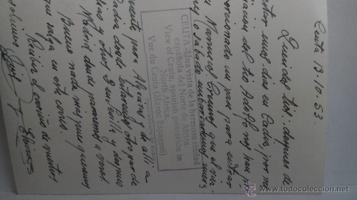 Postales: antigua postal de ceuta - Foto 2