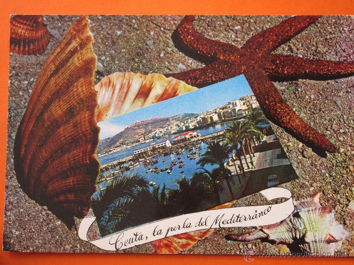 Postales: POSTAL - CEUTA - EL PUERTO - LIBRERIA GENERAL - CIRCULADA - Foto 1