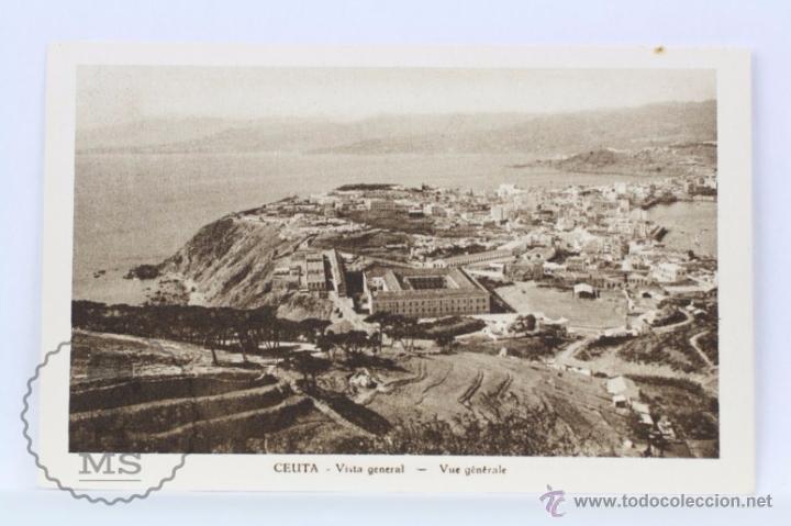 Postales: Antigua Postal - Ceuta. Vista General - Sin Circular - Foto 1
