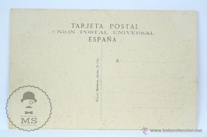Postales: Antigua Postal Animada - 7. Ceuta. Moros Tomando el Sol - Sin Circular - Foto 2