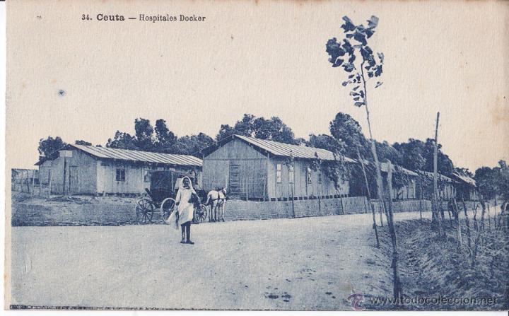 Postales: POSTAL. 34. CEUTA. HOSPITALES DOCKER. SIN CIRCULAR - Foto 1