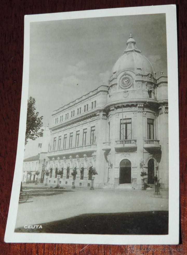Postales: FOTO POSTAL DE CEUTA, SIN CIRCULAR, NO PONE EDITORIAL. - Foto 1