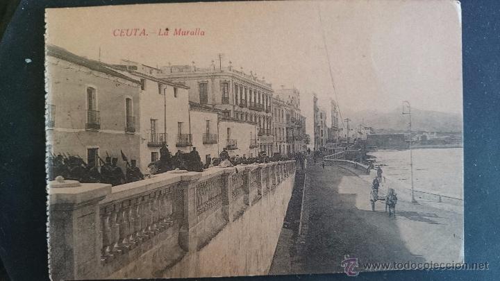 Postales: POSTAL CEUTA, LA MURALLA - Foto 1