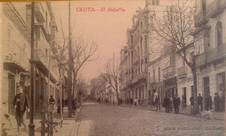 Postales: CEUTA, EL REBELLIN - Foto 1
