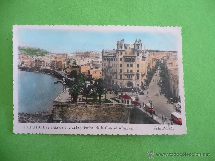 Postales: LOTE DE  POSTALES DE CEUTA ANTIGUAS  - Foto 2
