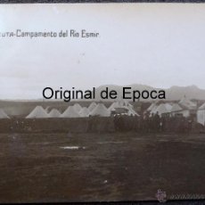 Postales: (JX-1222)POSTAL FOTOGRAFICA DE CEUTA-CAMPAMENTO DEL RIO ESMIR