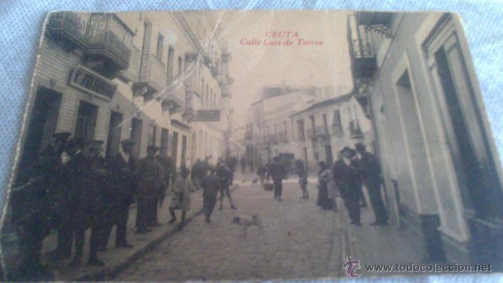 Postales: CEUTA, CALLE LUIS DE TORRES. - Foto 1