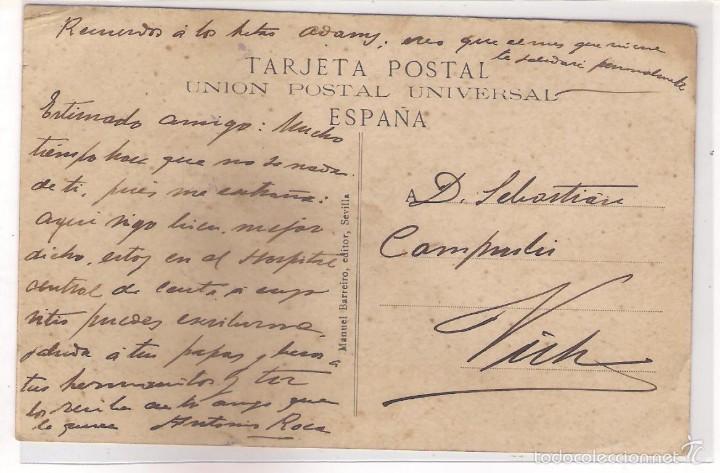 Postales: POSTAL DE CEUTA -CUARTEL Y PABELLONES DE INGENIEROS. - Foto 2