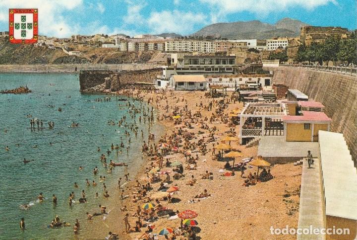 Postales: N&ordm; 306 POSTAL CEUTA PLAYA LA RIVERA - Foto 1