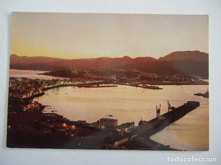 Postales: POSTAL CEUTA - PANORAMICA DEL PUERTO DE NOCHE - 1963 - GENERAL 2 - ESCRITA SIN CIRCULAR - Foto 1 - 80595246