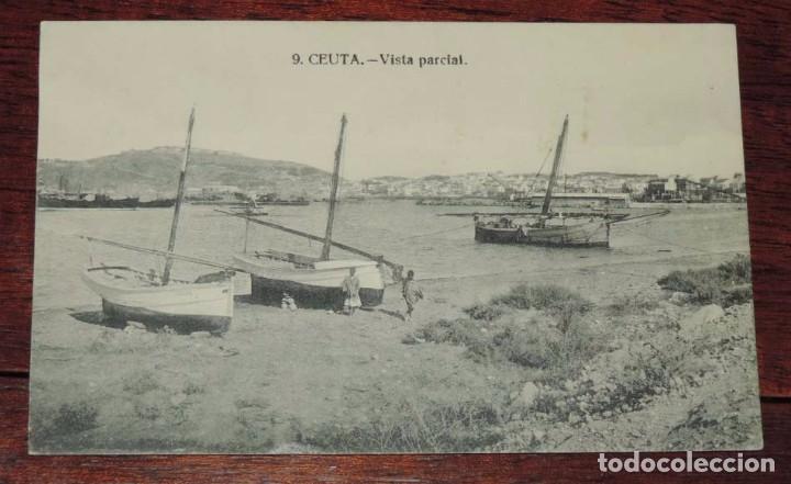 Postales: CEUTA, VISTA PARCIAL, 9, SIN CIRCULAR - Foto 1
