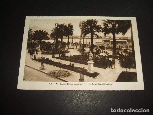 Postales: CEUTA JARDINES DE SAN SEBASTIAN - Foto 1