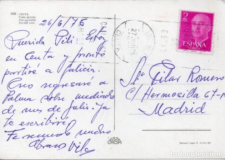 Postales: CEUTA  VISTA PARCIAL - Foto 2
