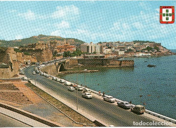 Postales: CEUTA   VISTA  PARCIAL  SIN CIRCULAR - Foto 1