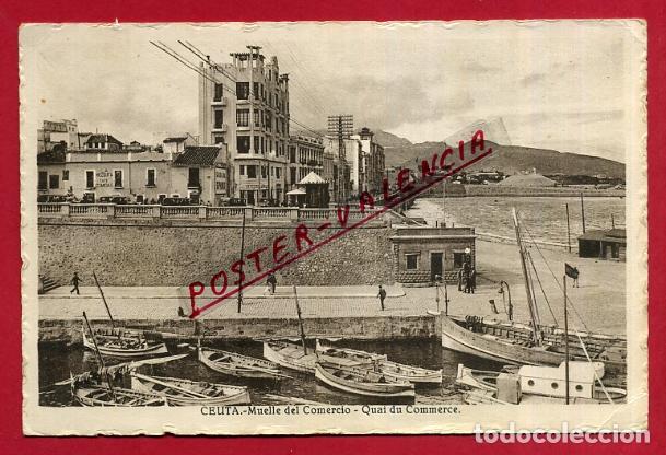 Postales: POSTAL CEUTA, MUELLE DEL COMERCIO, P88959 - Foto 1